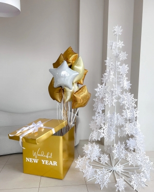 Коробка с шарами Wonderfyl New Year