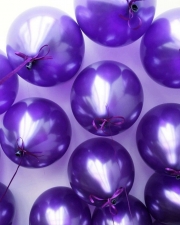 Шары под потолок Аметист 15 шт