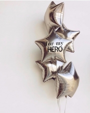 Фонтан из шаров мужчине «Мой герой»