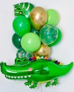Шарики «Добрый крокодил»