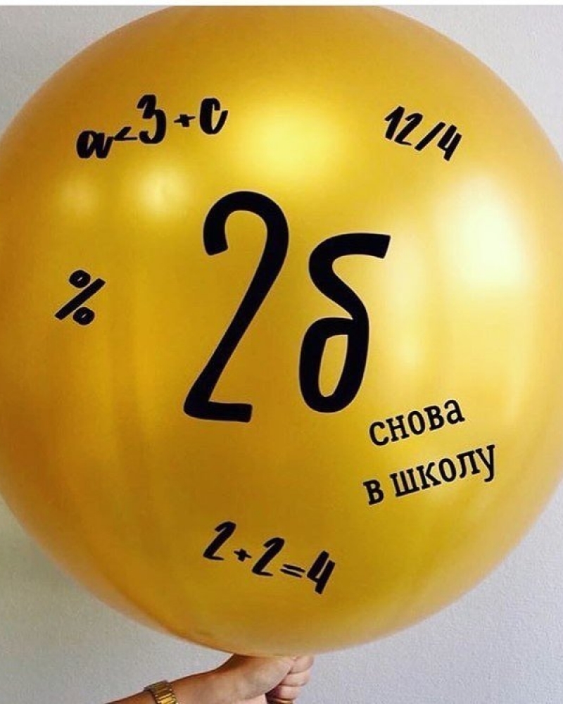 Большой шар Снова в школу