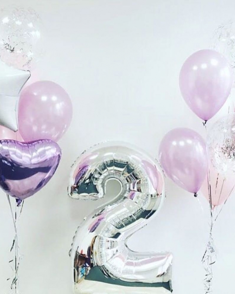 Шары День рождения малышки