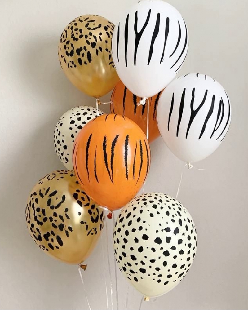 Облако шаров Сафари 10 шт