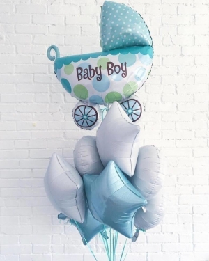 Букет шаров «Baby boy»