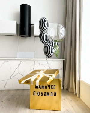 Коробка с воздушными шарами «Интуиция»
