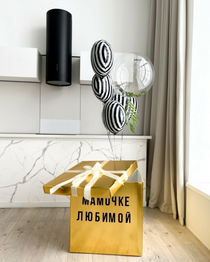 Коробка с воздушными шарами «Интуиция»