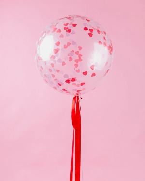 Большой шар с конфетти для любимой