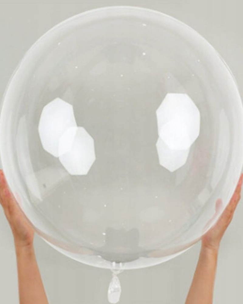 Шарик BUBBLE DECO 24 без рисунка