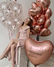 Шары Конфетти любви