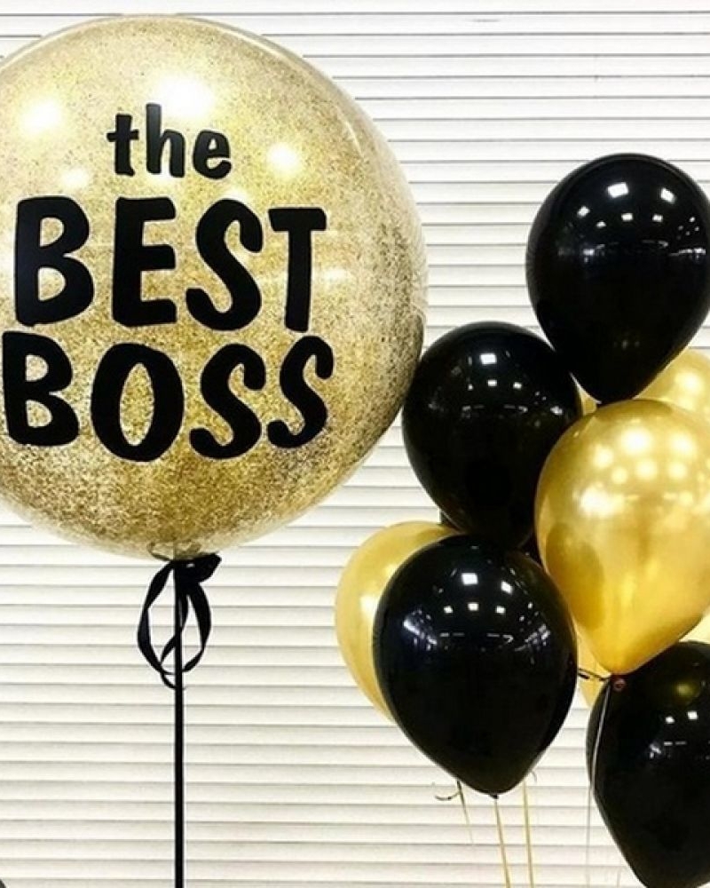 Набор воздушных шаров The Best Boss