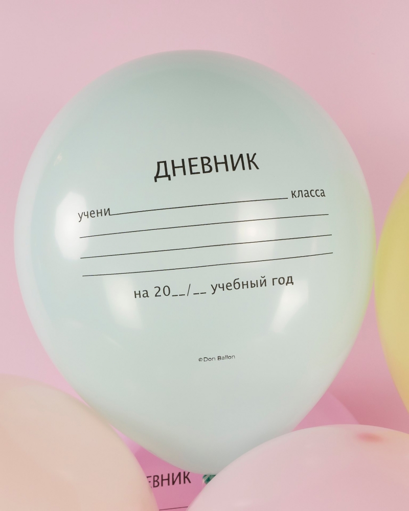 Воздушный Шар Школьный дневник