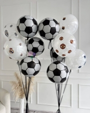 Фонтан из шаров Футбол