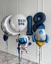 Фонтан из шаров Космос