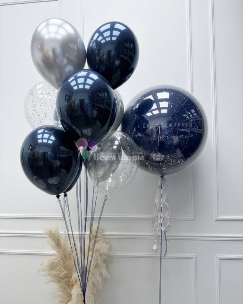 Фонтан из шаров Зефирка