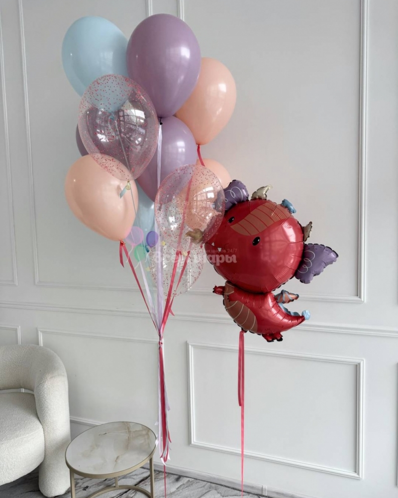 Фонтан из шаров Сочный