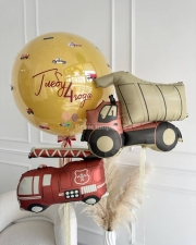 Фонтан из шаров Аквамарин