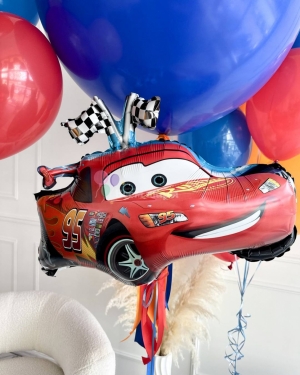 Шары мальчику на день рождения "Молния МакКуин"