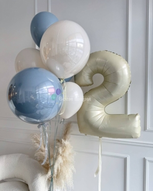 Шары мальчику на 2 годика