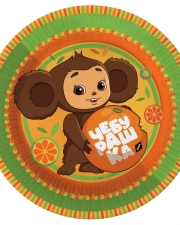 Тарелки 18 см Чебурашка, 6 шт.