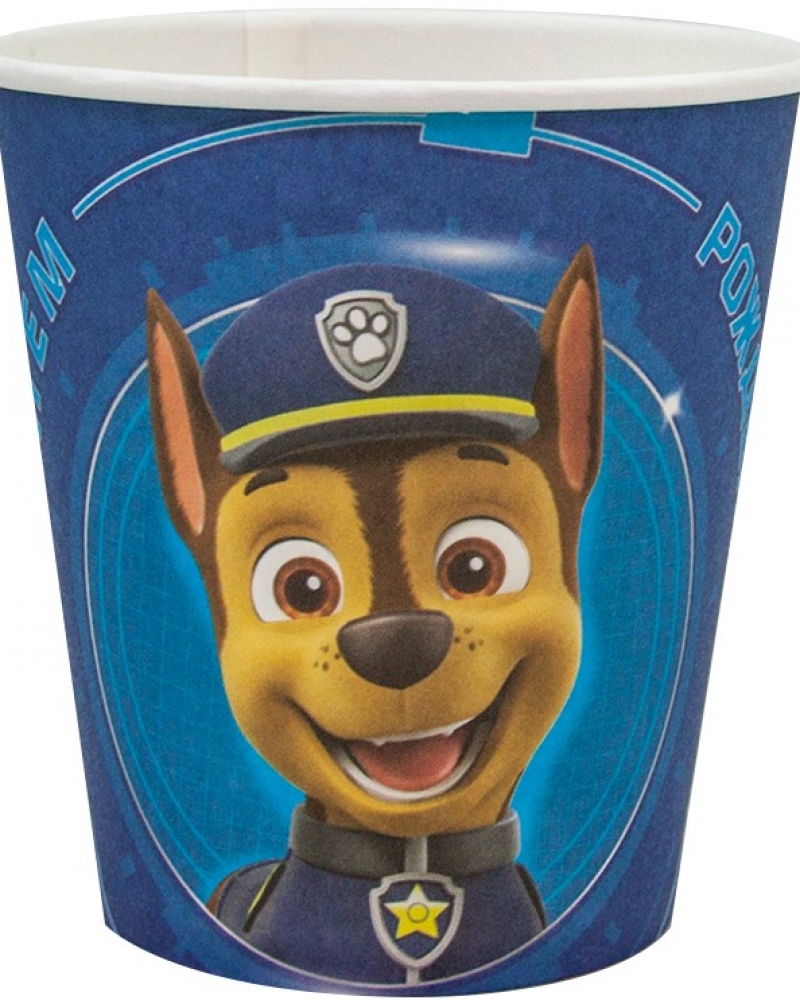 Стаканы (250 мл) Щенячий Патруль, Синий, 6 шт.
