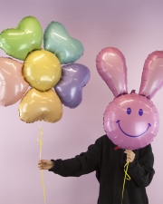 Набор Радужный цветок и Заяц