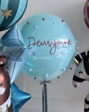 Шары для мальчика на день рождения со зверюшками