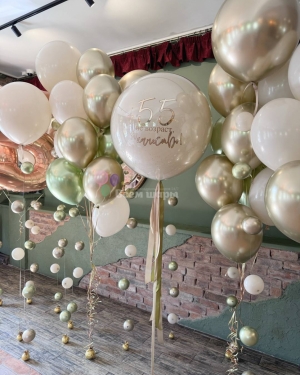 Цепочки из шаров на день рождения