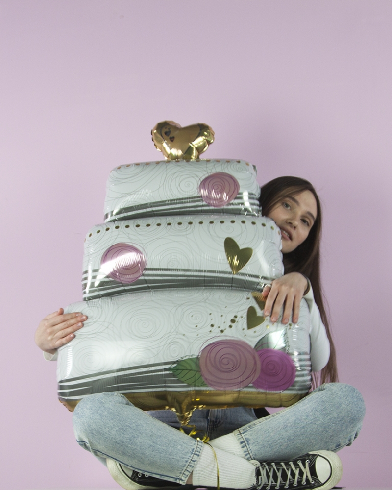 Шар Свадебный торт