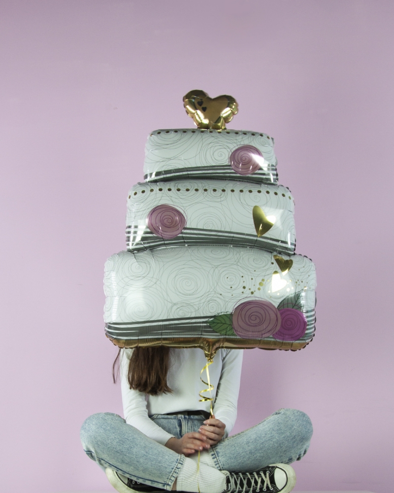 Шар Свадебный торт