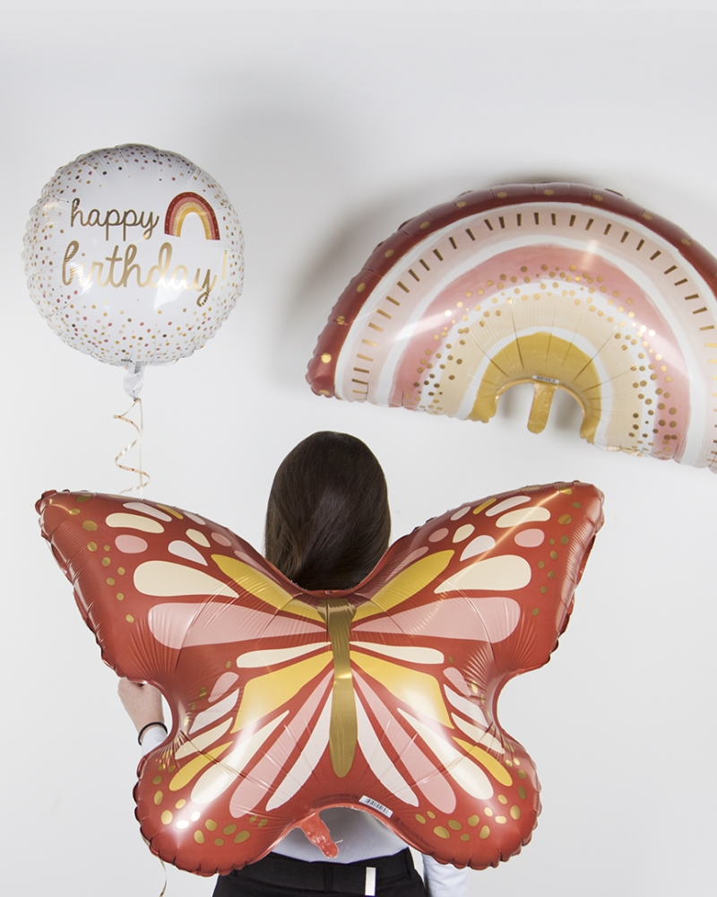 Композиция "Бабочка Бохо на День рождения"