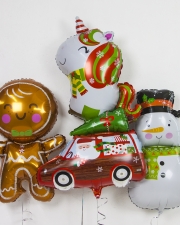 Шар Новогодний единорог