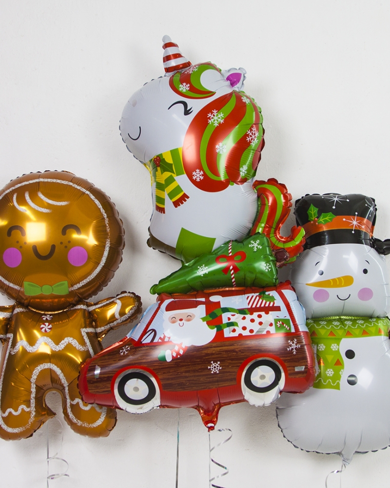 Шар Новогодний единорог