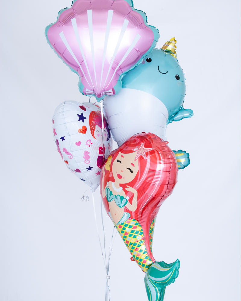 Шарики Русалочка и Морская ракушка