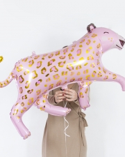 Шар Леопард, Розовый