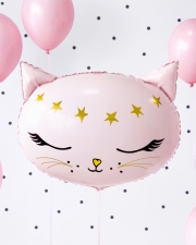 Шар Волшебный розовый котенок
