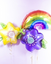 Набор Цветы и радуга