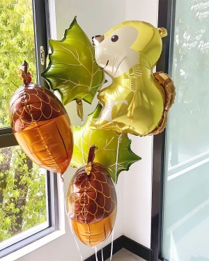 Шары "Кленовый лист"