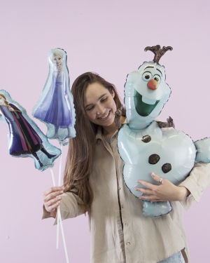 Набор шаров Холодное сердце Олаф, Анна и Эльза