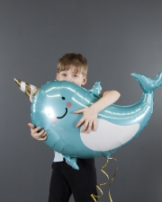 Шар Маленький нарвал - единорог