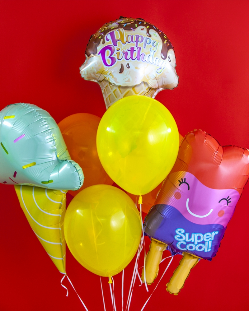 Шары Яркое мороженое