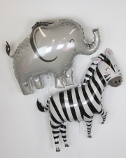 Шары Зебра и слон