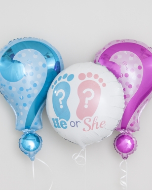 Шары на Гендер Пати, Знак вопроса