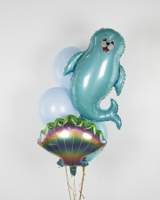 Фонтан "Морской лев и ракушка"