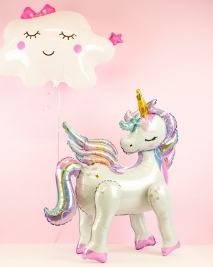 Шары Облачко и Единорог для девочки 