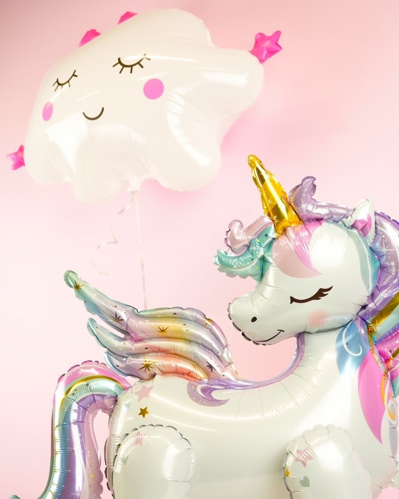 Шары Облачко и Единорог для девочки