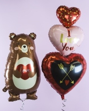 Шары Признание в любви, Мишка