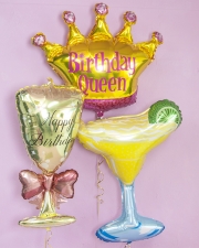 Композиция Бокал на День Рождения для Королевы