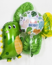 Шарики Маленький динозаврик в тропиках