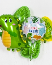 Шарики Маленький динозаврик в тропиках