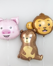 Набор "Лесной Медведь, свинья и обезьяна"